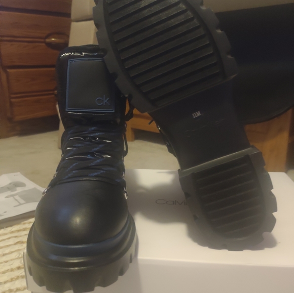Calvin Klein combat boots - Picture 4 of 5